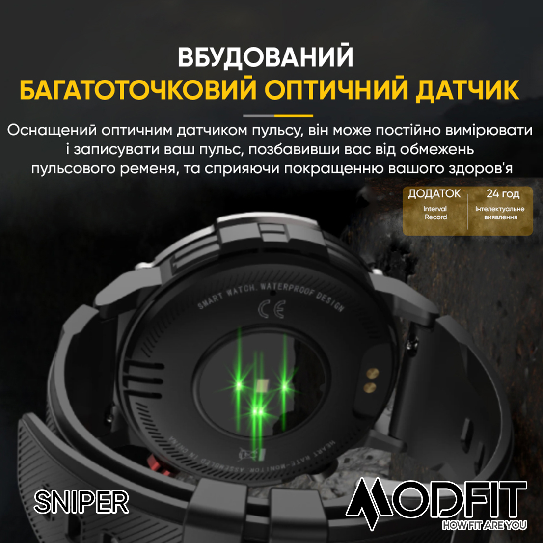 Modfit Sniper All Black 36 мм. — изображение 8