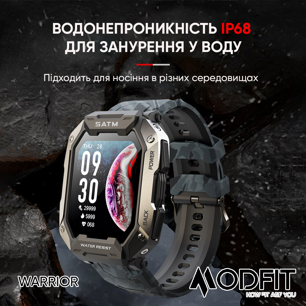 Modfit Warrior All Black Camo Band — изображение 6