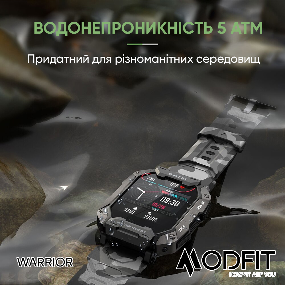 Modfit Warrior All Black Camo Band — изображение 7