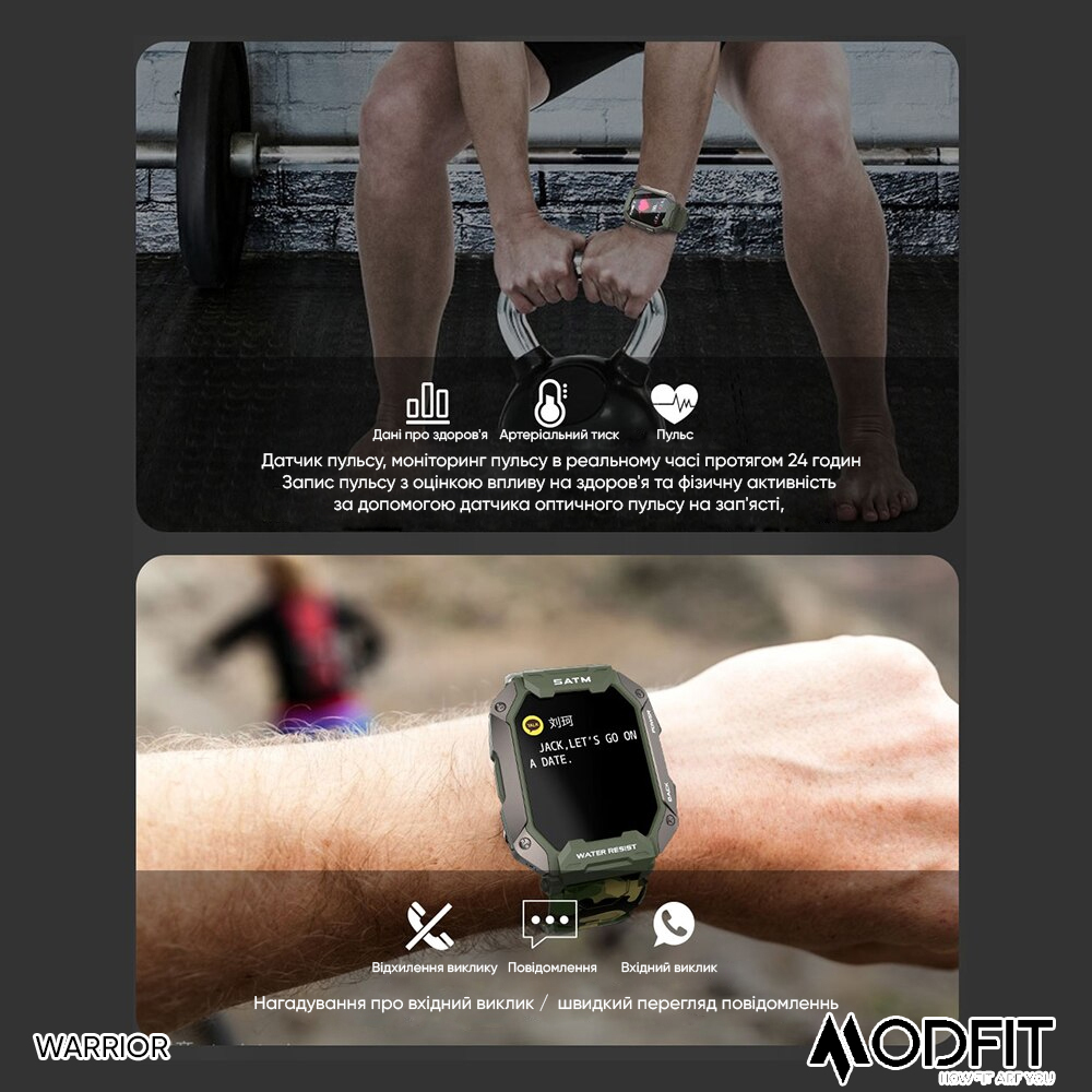 Modfit Warrior All Black Camo Band — изображение 8