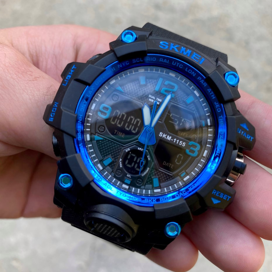 Skmei 1155 Black Blue - Зображення 4