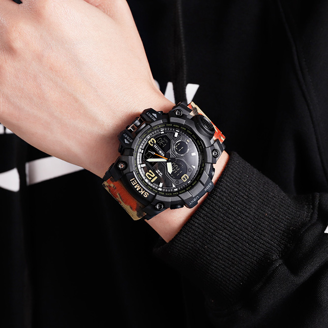 Skmei 1155BCMRD Black-Camo Red — изображение 4