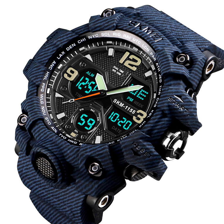 Skmei 1155BDMBU denim blue - Зображення 2