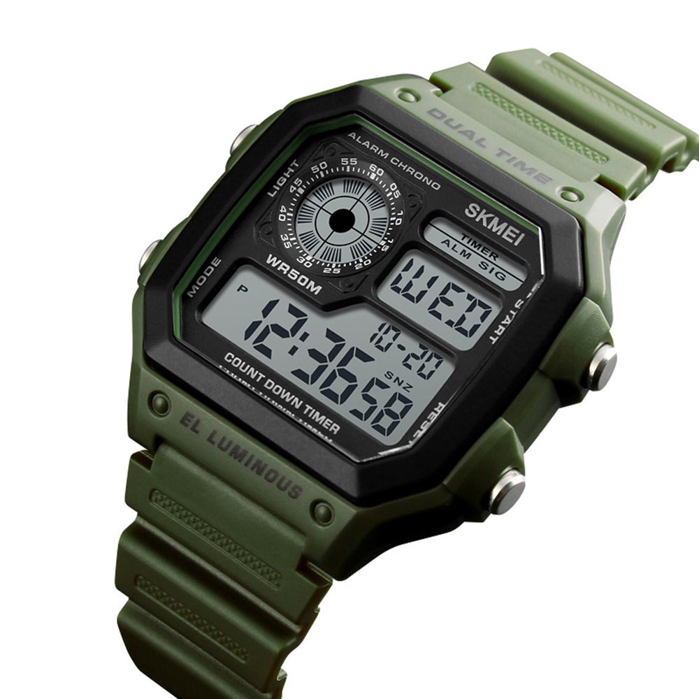 Skmei 1299AG Army Green. - Зображення 2
