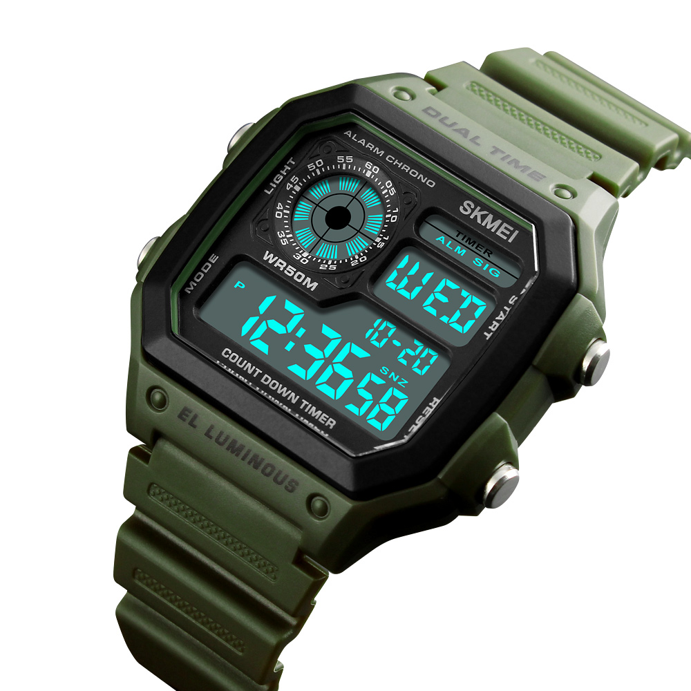 Skmei 1299AG Army Green. - Зображення 4