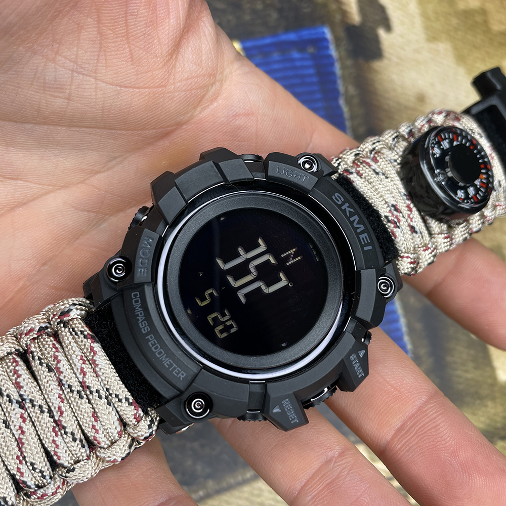 Skmei 1356DCPK Desert Camo Tactic Compass - Зображення 2