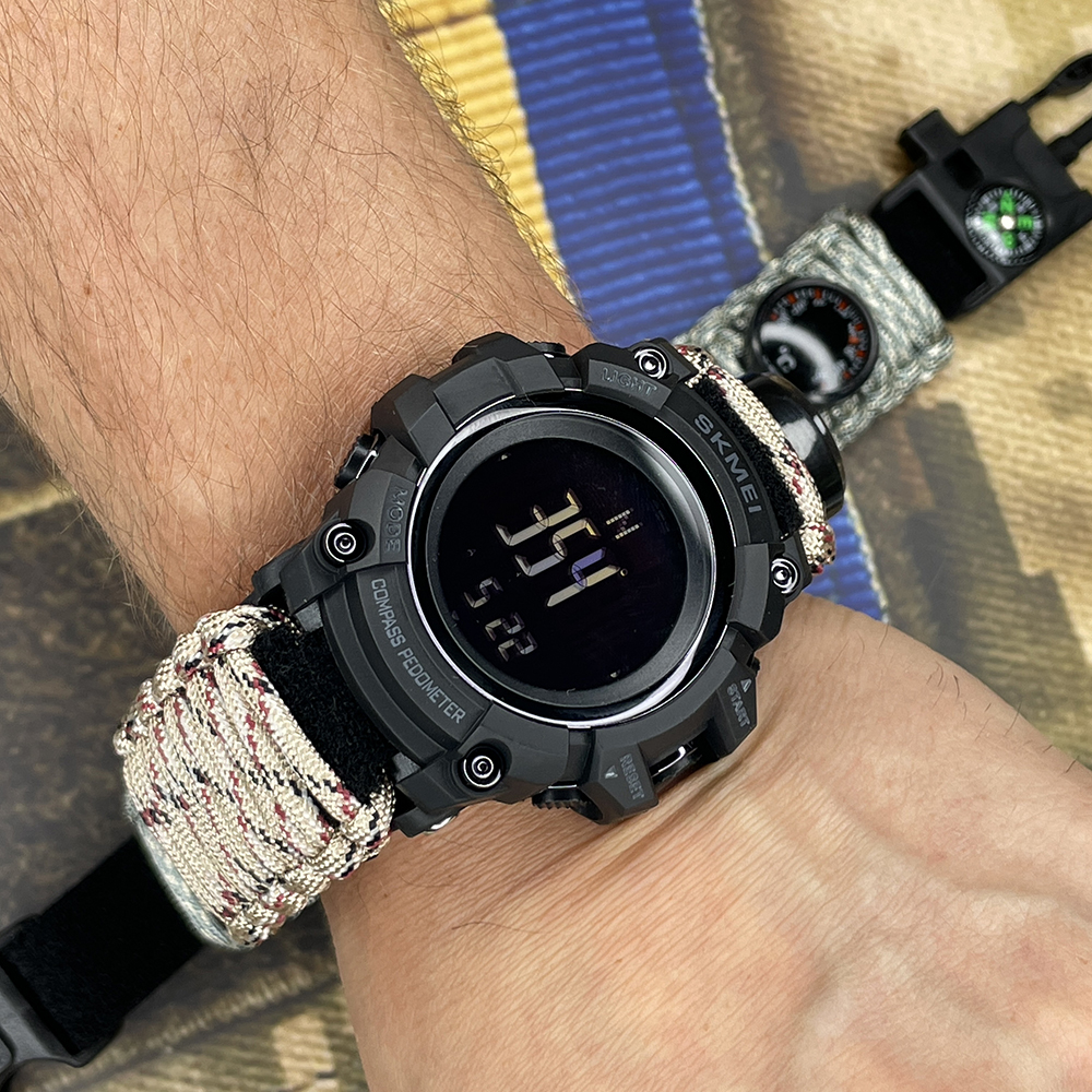 Skmei 1356DCPK Desert Camo Tactic Compass - Зображення 3