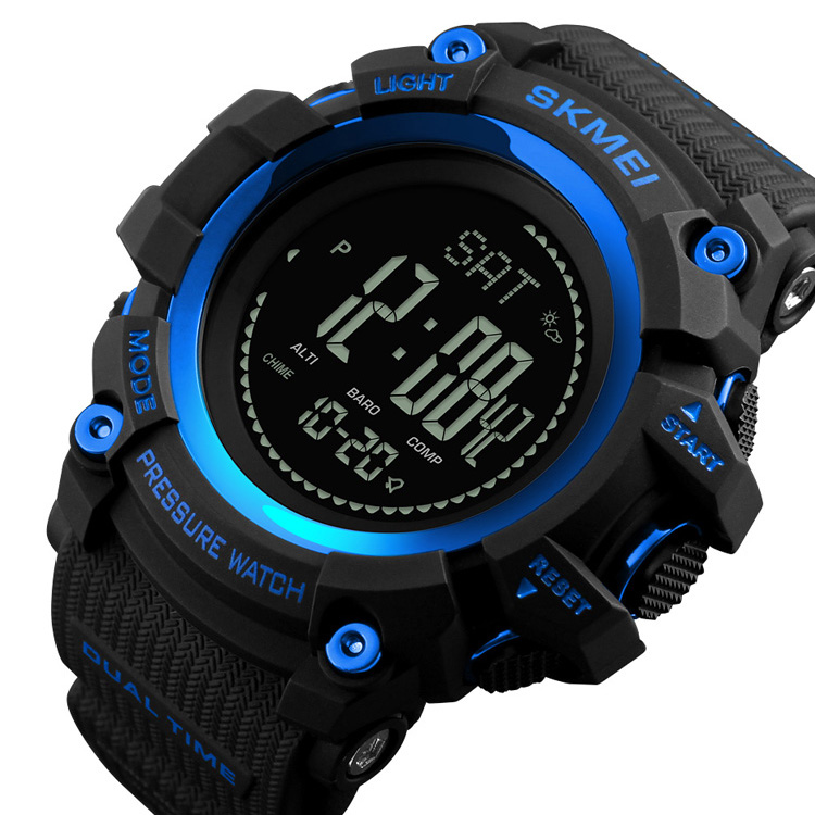 Skmei 1358 Black-Blue Smart Watch Compass SALE - Зображення 2