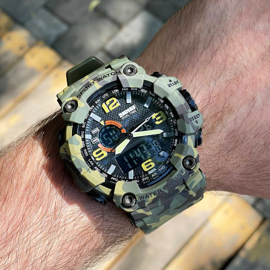 Skmei 1520CMGN Green Camo. SALE - Зображення 3