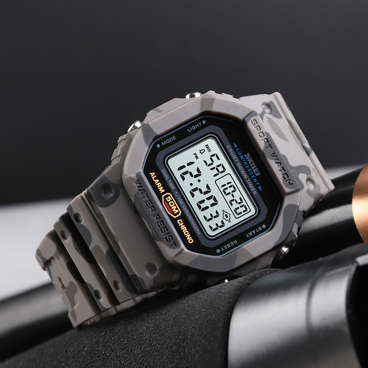 Skmei 1628CMGY Camo gray - Зображення 4