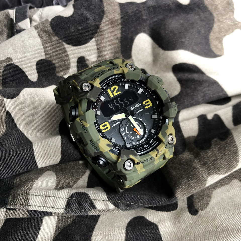 Skmei 1637CMGN Camo Green. — изображение 4
