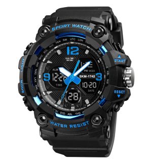 Skmei 1742 Black-Blue SALE