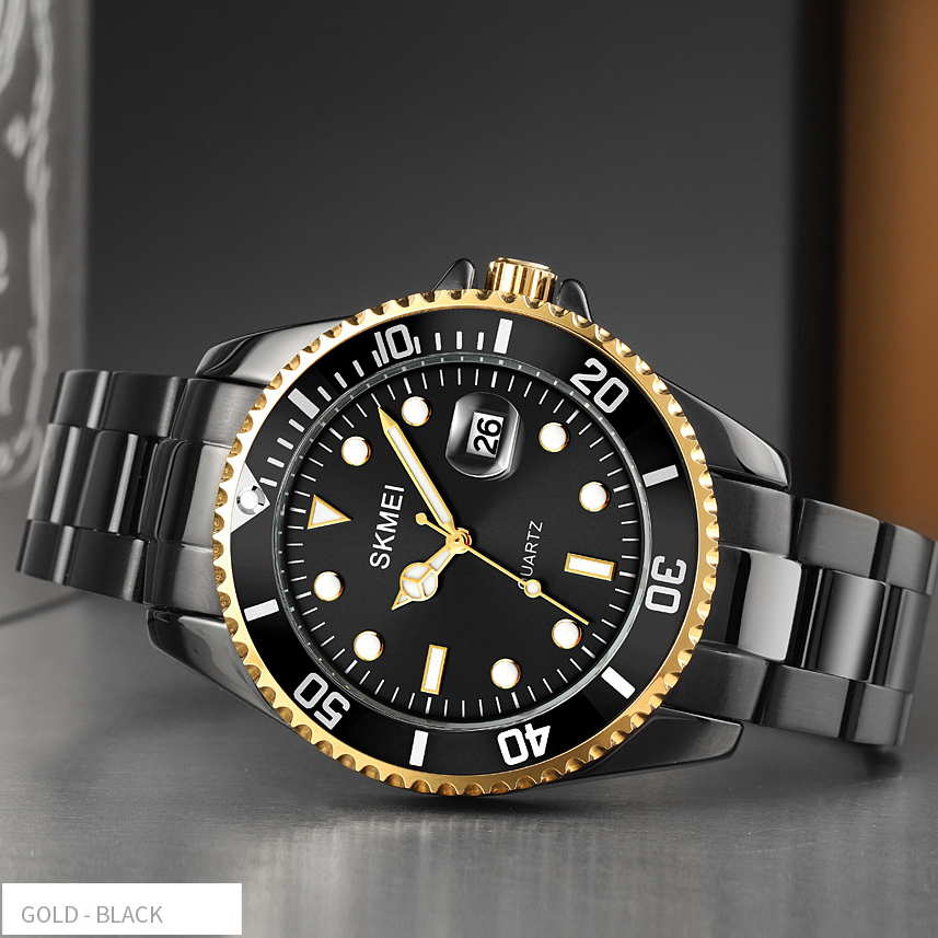 Skmei 1779GDBK Black-Gold - Зображення 4