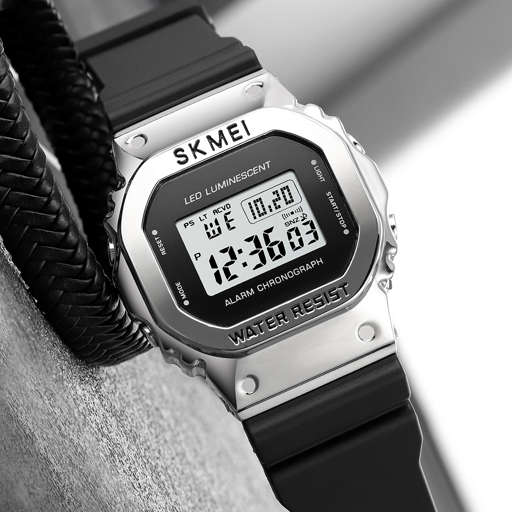 Skmei 1851SIBK Silver Black — изображение 4