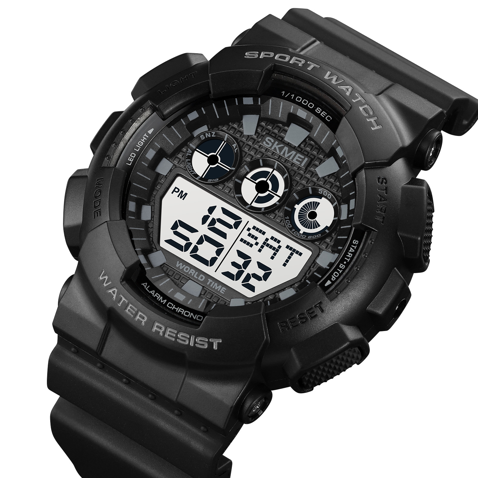 Skmei 1857BKWT Black-White SALE — изображение 2