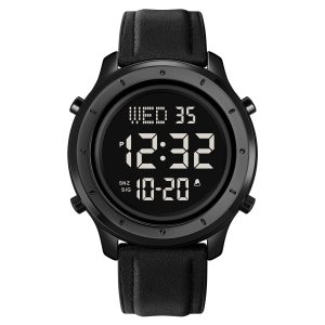 Skmei 1864LBKBK Black-Black Leather SALE