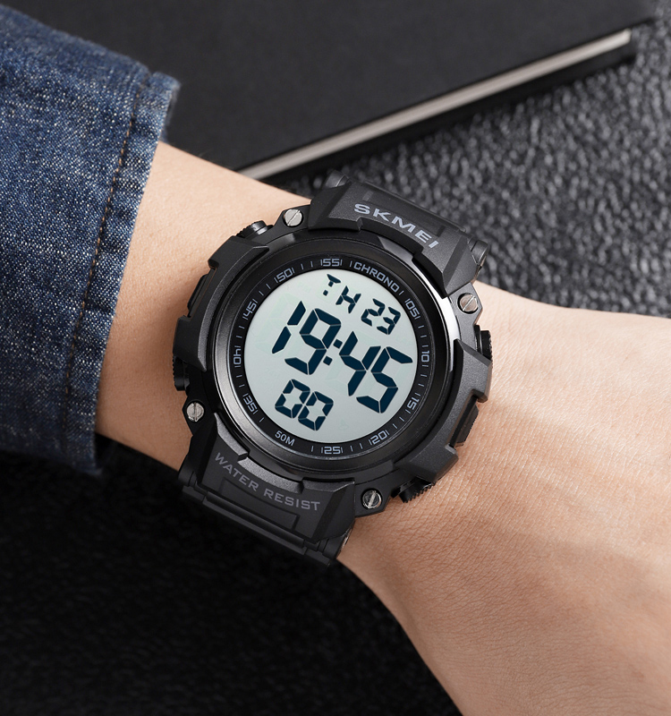 Skmei 1886BKWT Black-White SALE - Зображення 3