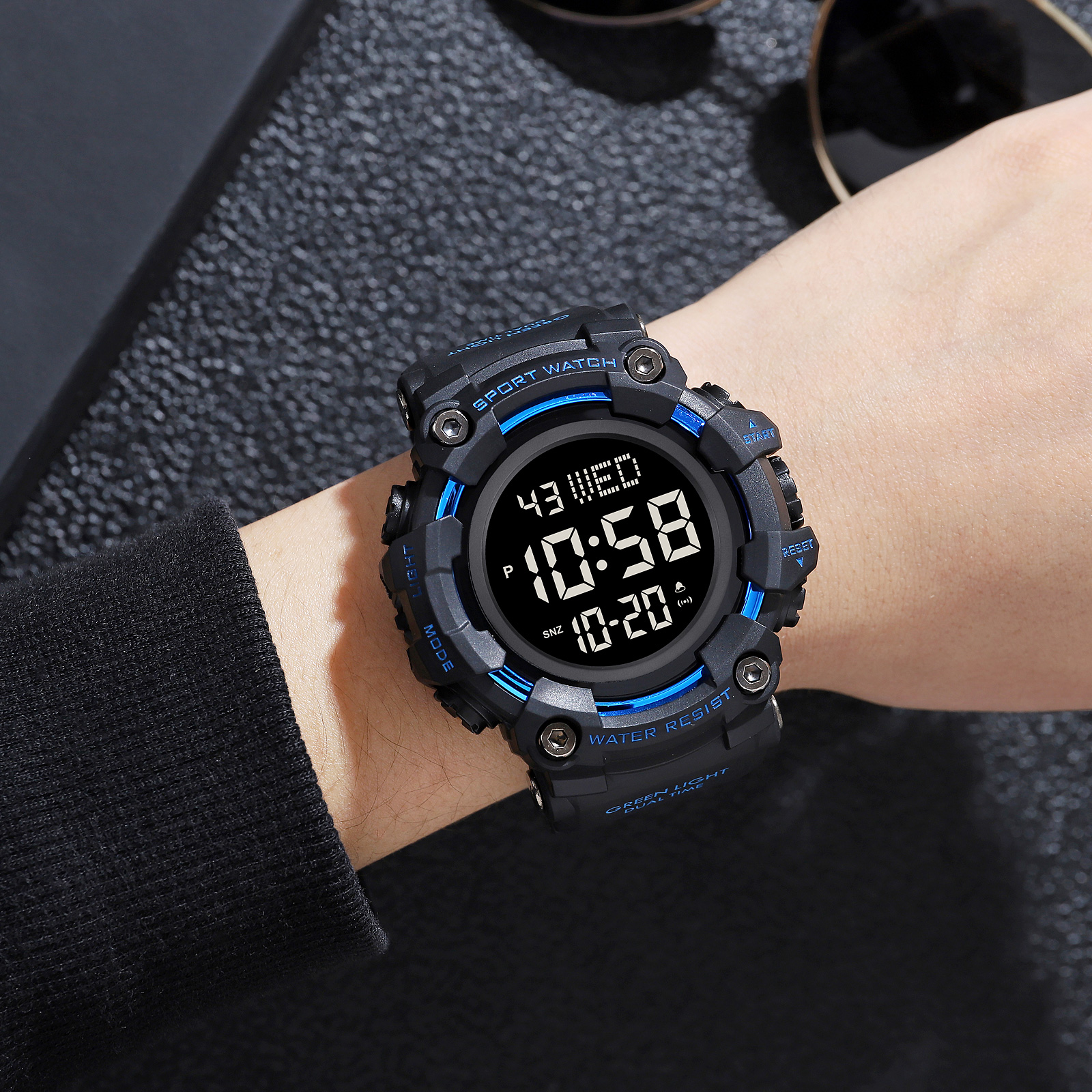 Skmei 1968BU Black-Blue SALE — изображение 3