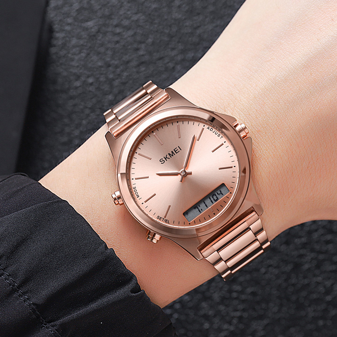 Skmei 2120RGRG Rose Gold-Rose Gold SALE - Зображення 3