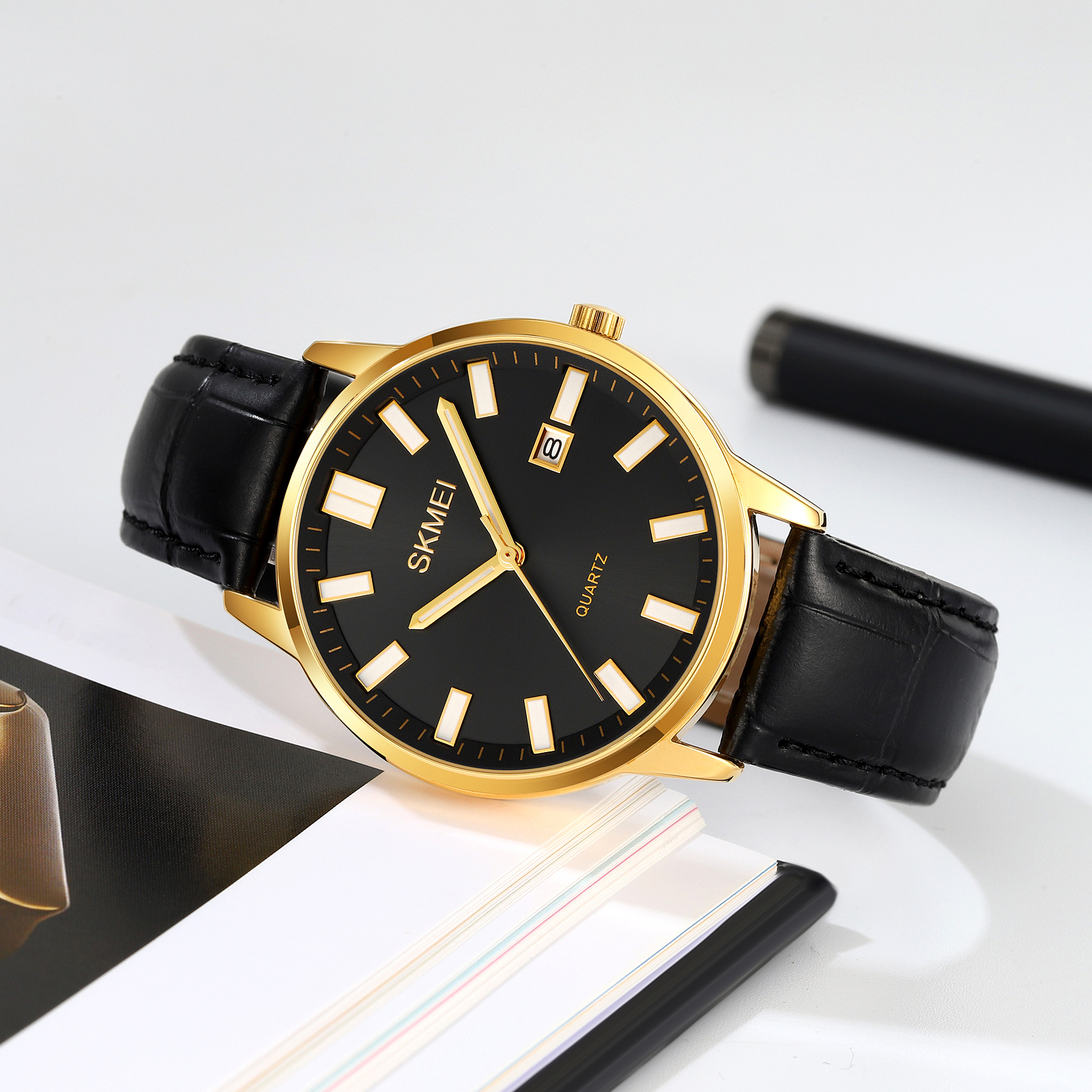 Skmei 2252GDBK Gold-Black - Зображення 4