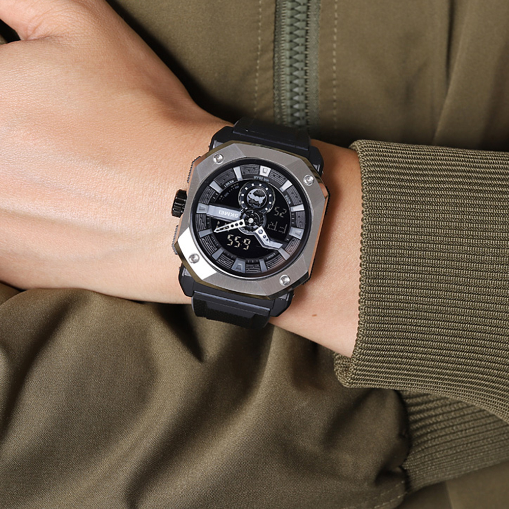 Skmei 2272SIBK Silver-Black SALE — изображение 4