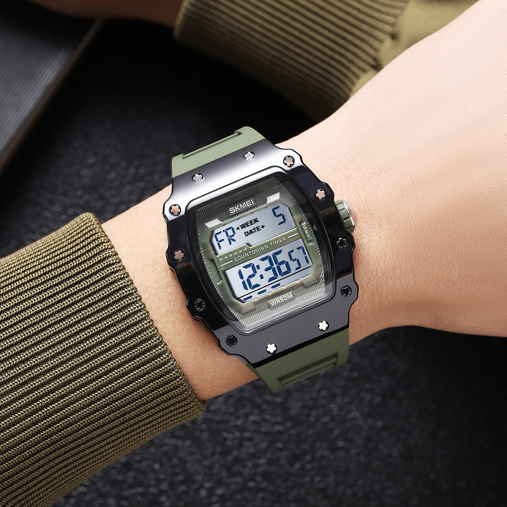 Skmei 2296BKGN Black-Green — изображение 4