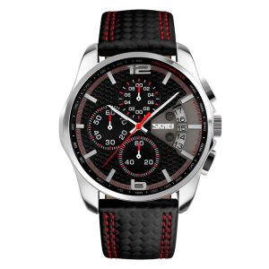 Skmei 9106RD Silver-Black-Red