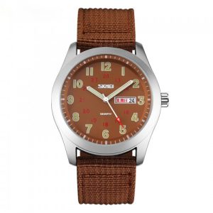 Skmei 9112BN Silver-Brown