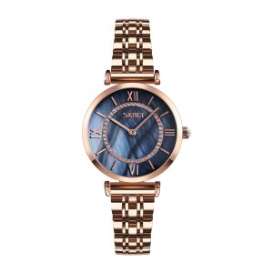Skmei 9198RGBKH-S Rose Gold-Black Lady