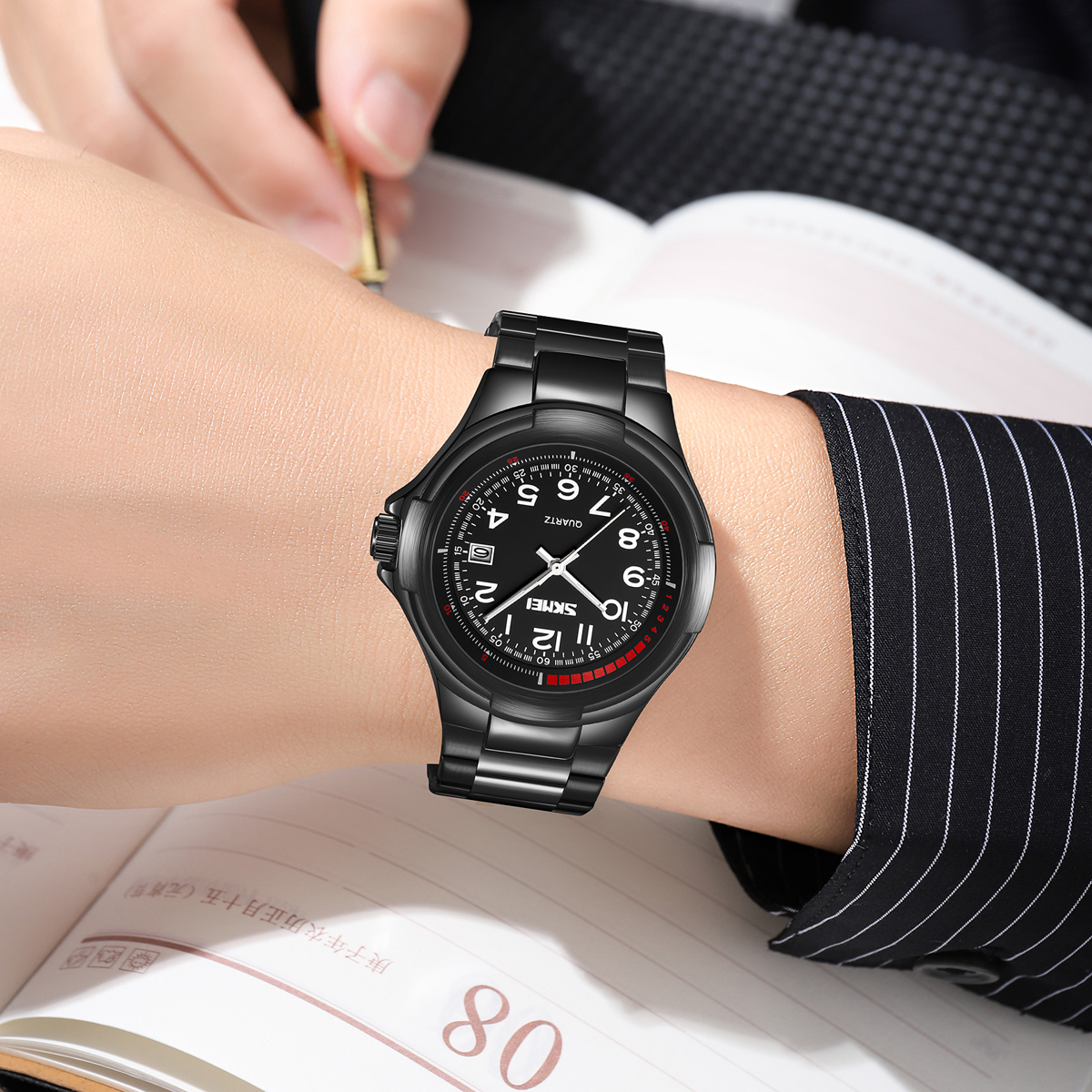 Skmei 9320BKBK Black-Black - Зображення 3