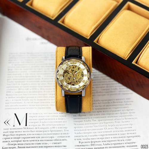 Winner 8012 Diamonds Automatic Black-Silver-Gold-White — изображение 6