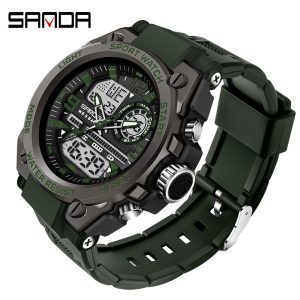 Sanda 6024 Black-Military Wristband
