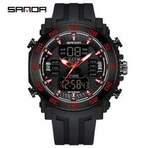 Sanda 6029 Black-Red