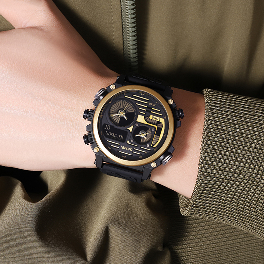 Skmei 2202PBKGD Black-Gold — изображение 6