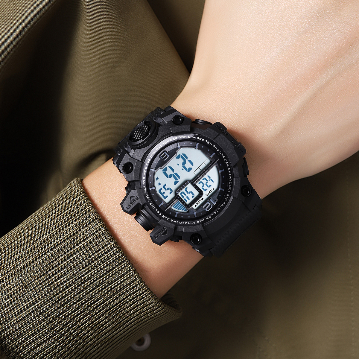 Skmei 2245BKWT Black-White — изображение 5