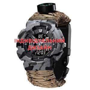 Наручний годинник Awarder 005P Camo Grey DC Індивідуальний дизайн img-1