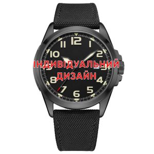 Наручний годинник Awarder 040 Black-Black Індивідуальний дизайн img-1