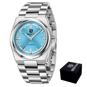 Наручний годинник Benyar BY-5203 Silver-Ligh Blue img-1