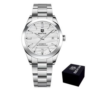 Наручний годинник Benyar BY-5208 White img-1