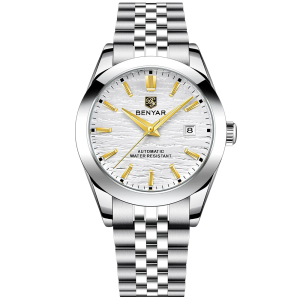 Наручний годинник Benyar BY-5209 White img-1