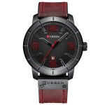 Наручний годинник Curren 8327 Red-Black img-1