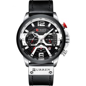 Наручний годинник Curren 8329 Black-Silver img-1