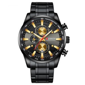 Наручний годинник Curren 8351 Black-Gold img-1