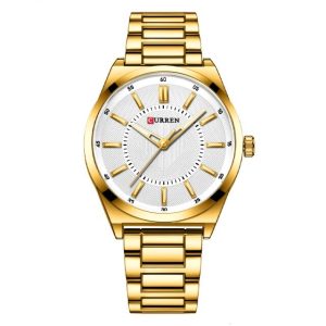 Наручний годинник Curren 8407 Gold-White img-1