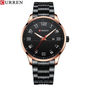 Наручний годинник Curren 8411 Black-Gold img-1