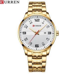 Наручний годинник Curren 8411 Gold-White img-1