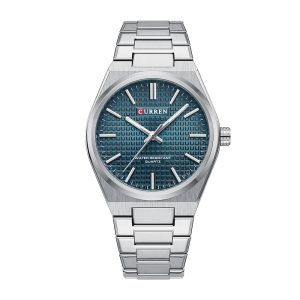 Наручний годинник Curren 8439L Silver-Blue img-1