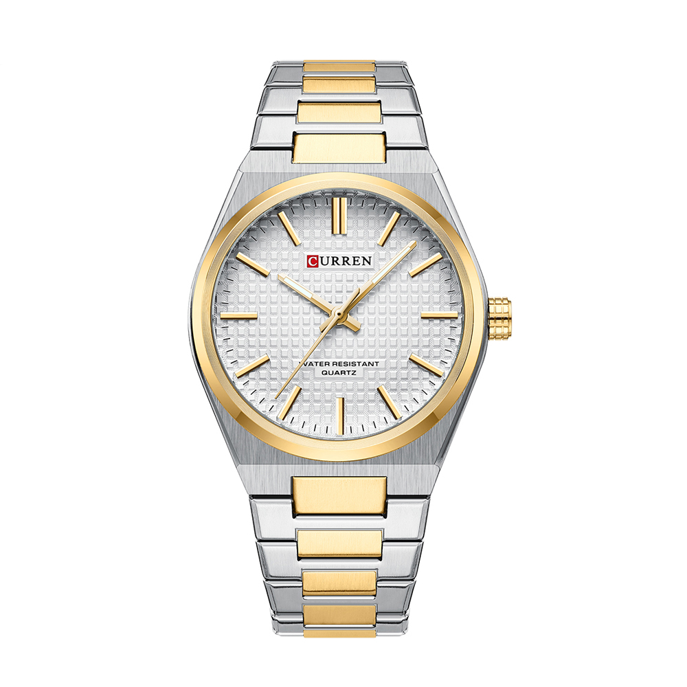 Наручний годинник Curren 8439L Silver-Gold-White img-1