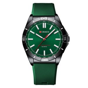 Наручний годинник Curren 8449 Black-Green img-1