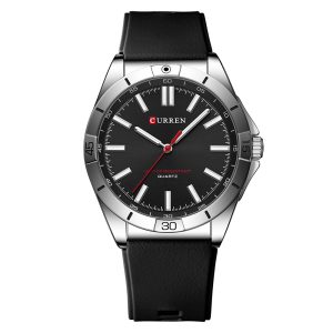 Наручний годинник Curren 8449 Silver-Black img-1
